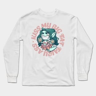 Plump Angry Fairy Long Sleeve T-Shirt